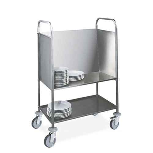 Carrello acciaio inox - 2, piani