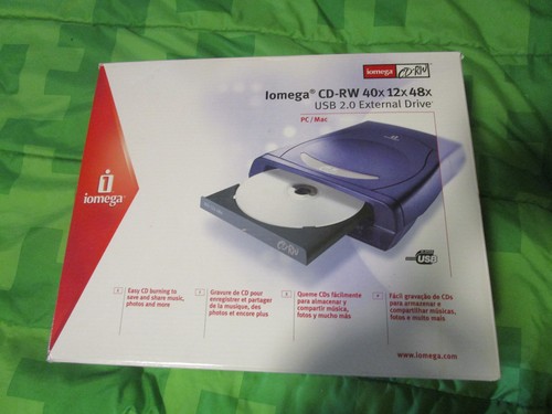 Iomega unità disco - cd-rw,