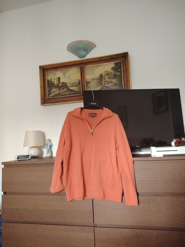 Maglione con zip marlboro - zip,