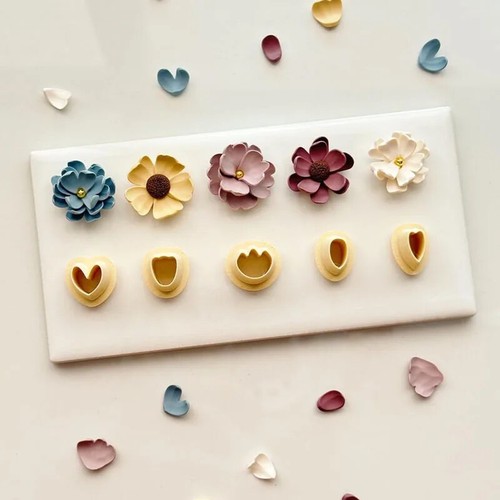 Mini set stampo taglia - , petali