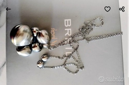 Breil collana donna acciaio - collana,