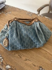 Borsa gucci tela denim - gucci,