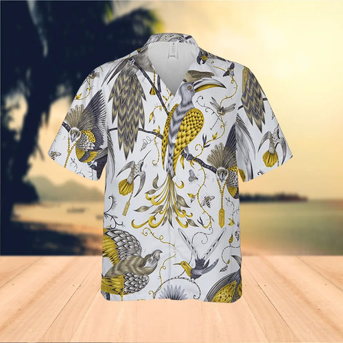Camicia hawaiana tropicale