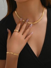 Parure collane bracciale e