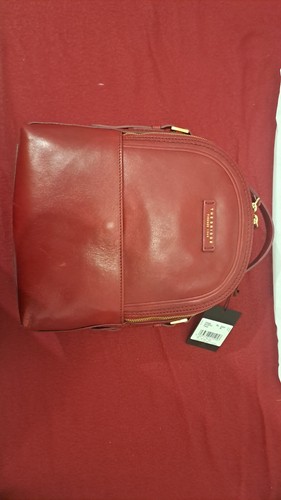 Zaino pelle rosso rubino - zaino,,