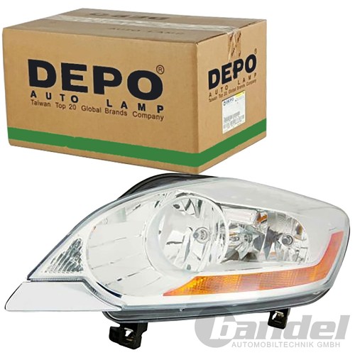 Depo fari destro - h7/h7,