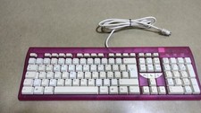 Tastiera pink vintage - ps/2,