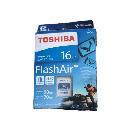 Toshiba flashair 16 gb - toshiba,