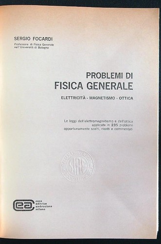 Problemi fisica generale - di,