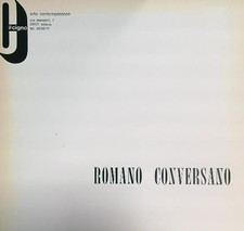 ROMANO CONVERSANO 1970 AA.VV. IL CIGNO 1970  SPILLATO