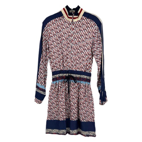 Mini abito pinko blu rosso - abito, blu/rosso