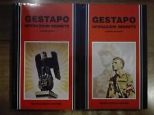 GESTAPO OPERAZIONI SEGRETE volumi 1 e 2 Melita 1988 storia guerra servizi segret