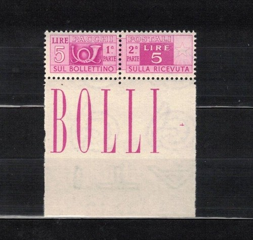 Pacchi postali 5 lire - postali,