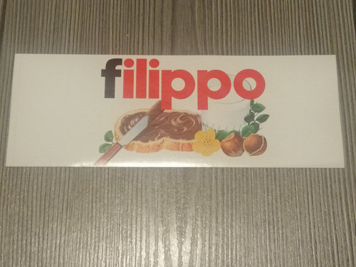Adesivo nutella originale nome - originale,
