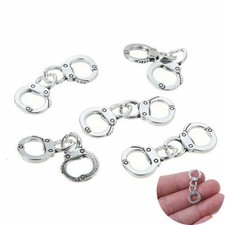 Ciondolo Charm Vintage 30*10MM 10pz Misura Libertà Argento Fai da Te Braccialetto Manette