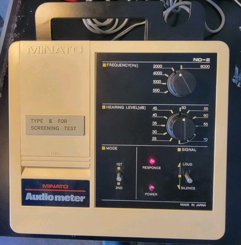 Audiometro portatile minato - audiometro,