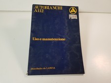 Manuale uso manutenzione