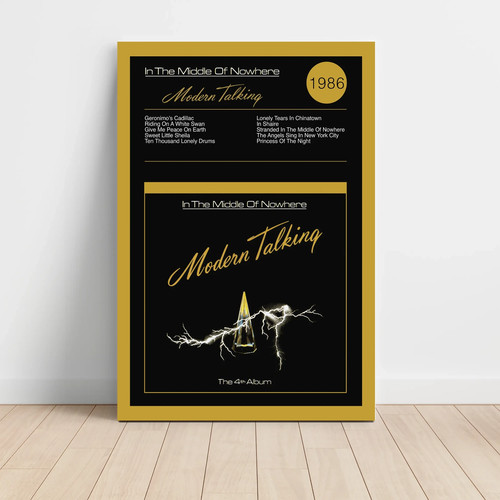Modern talking fine art album - ,