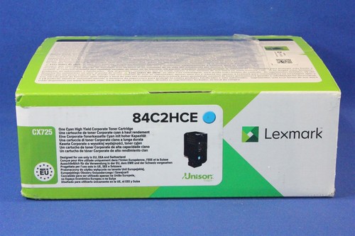 Toner lexmark 84c2hce ciano b - toner,