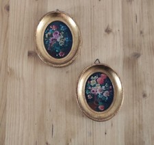 Quadretti ovali in legno