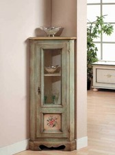 VETRINA IN LEGNO MASSELLO