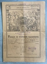 FOGLIO DI CONGEDO ILLIMITATO