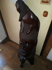 GRANDE MASCHERA AFRICANA IN