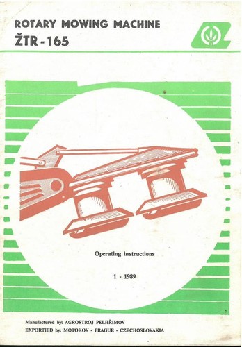 Manuale operatori falciatrice - manuale,