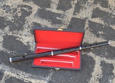 Flauto tradizionale irlandese nero 3 parti palissandro strumenti musicali con custodia omaggio