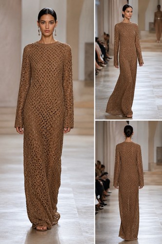 Abito maxi - maxi, brunello