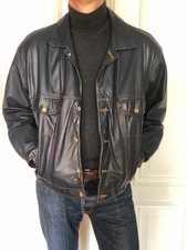 cool giacca di pelle vintage