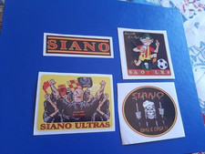LOTTO DI 4 ADESIVI ULTRAS