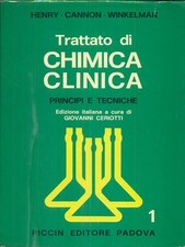 TRATTATO DI CHIMICA CLINICA 1