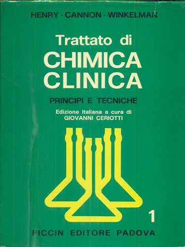 Trattato chimica clinica - chimica,
