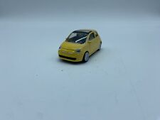 MODELLINO AUTO FIAT 500 TETTUCCIO GIALLA - MONDOMOTORS - SCALA 1:43 "NO BOX"