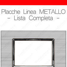 Placche compatibili Bticino Axolute in METALLO  (+ Colori) (FOTO REALI) (24h)
