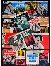 fotobuste UN CAPPELLO PIENO DI PIOGGIA tony franciosa fred zinneman F259