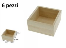 x Set 6 Pezzi Box Scatola In