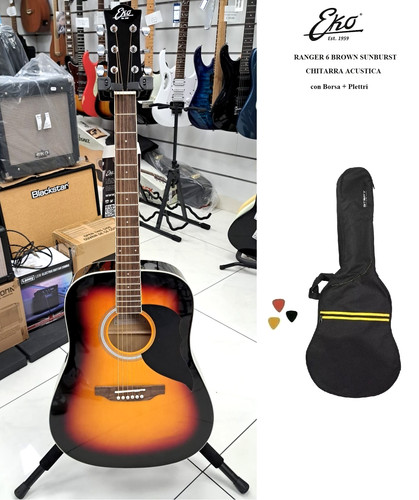 Eko ranger brown sunburst - eko, 6