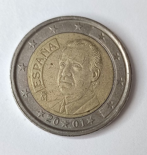 Moneta euro spagna - spagna, 2001