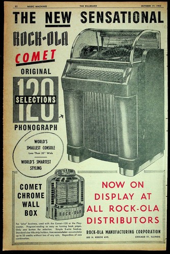Rock ola comet - ola, box