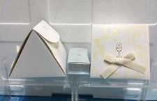 Scatolina portaconfetti porta confetti Comunione Calice Bianca pieghevol 08DP