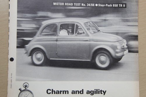 Original 1966 motor - original, extracted