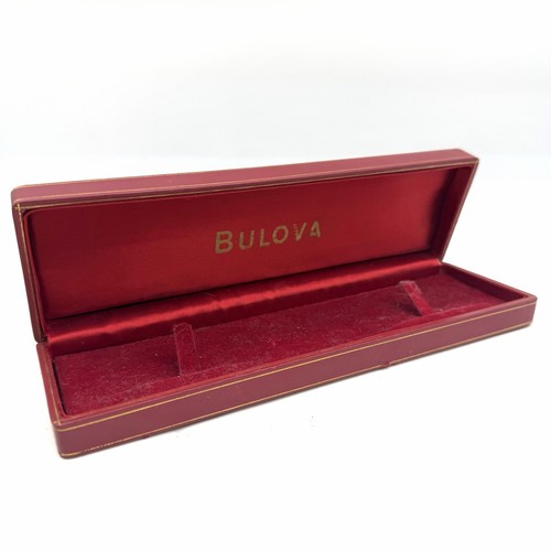 Scatola box vintage bulova - vintage,