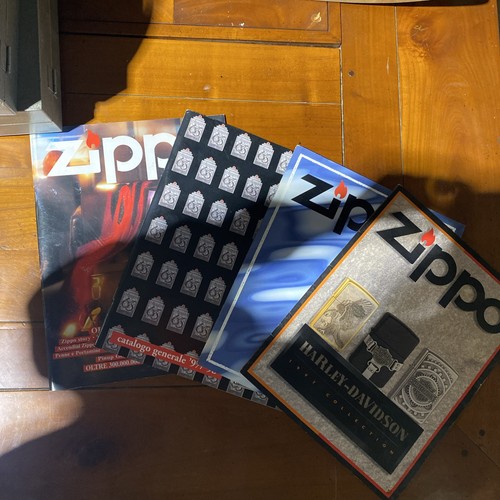 Set cataloghi zippo vintage - 4,