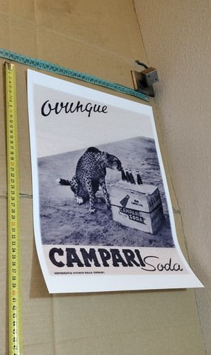Rara pubblicità campari soda - rara,