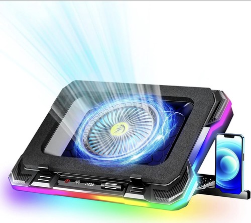 Gaming rgb laptop cooling pad - rgb,