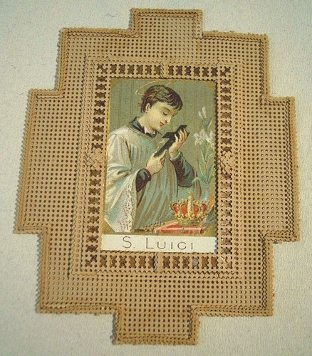 Bellissimo santino merlettato - bellissimo,