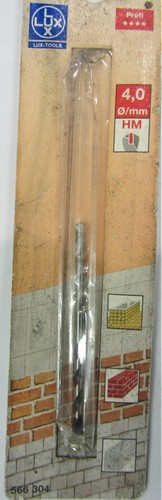 Punta trapano luxtools 4mm - punta,