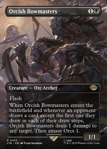 Mtg orcish bowmasters 433 - mtg, exc